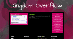 Desktop Screenshot of kingdomoverflow.com